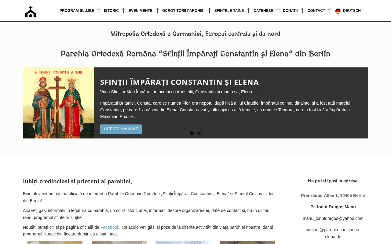 Website von Parohia Ortodoxă Română